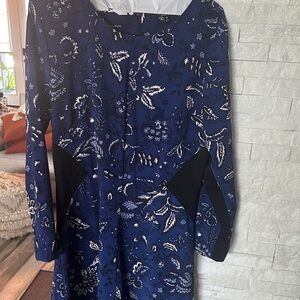 Thakoon Elegant Blue Floral Women's Dress